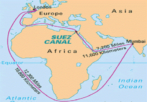 The Suez Canal And Red Sea concerns hit shipping, trade